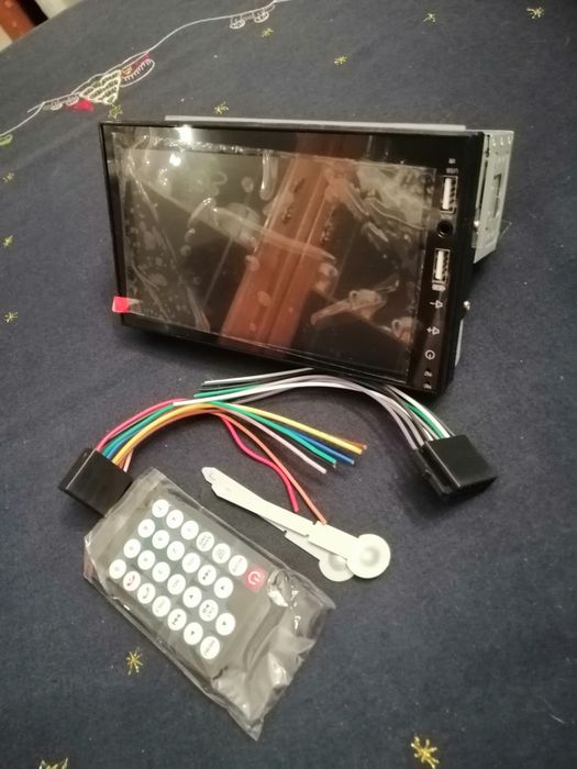 Rádio Android 2DIN – Bluetooth / GPS / USB (Novo)