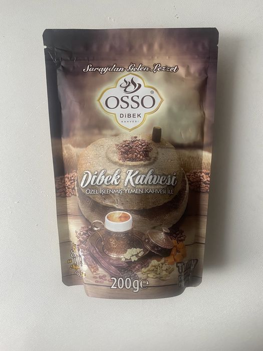 Шикарный Турецкий меленный кофе Osso Dibek Kahvesi̇ 200г