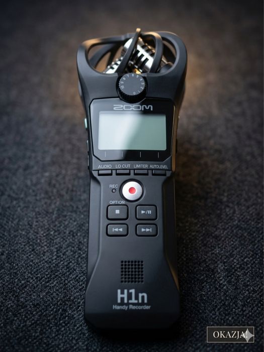 Rejestrator dźwięku Zoom H1n Handy Recorder - Stan Idealny / Jak Nowy