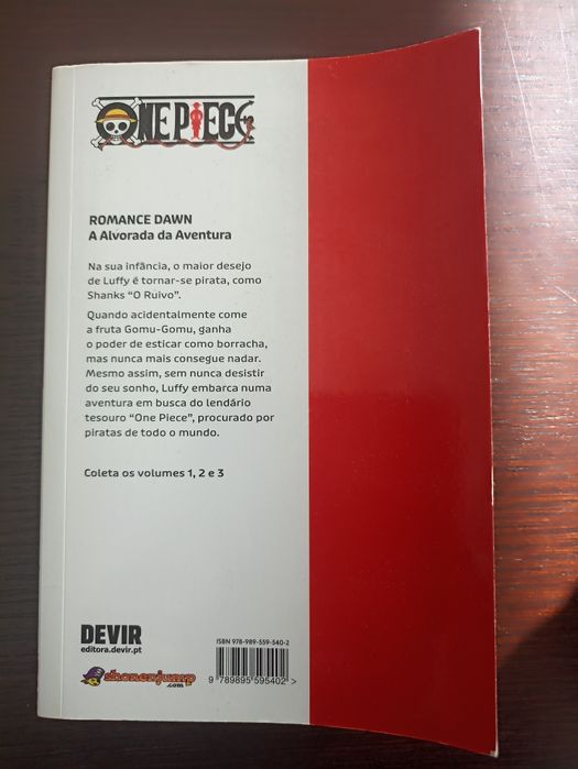 Mangá livro One piece