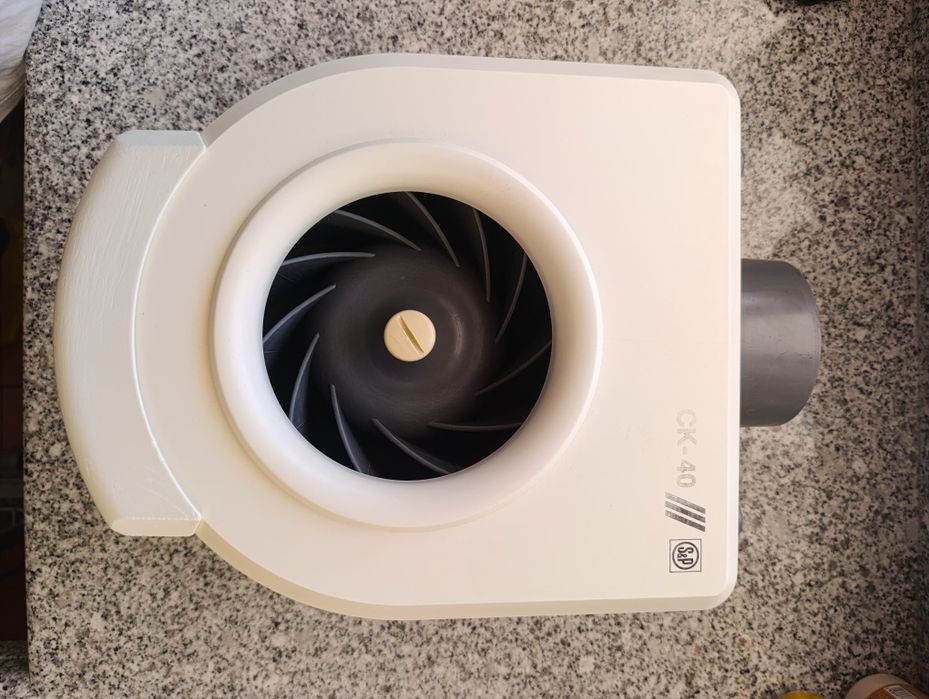 Extrator de cozinha para peças, S&P, modelo CK 40