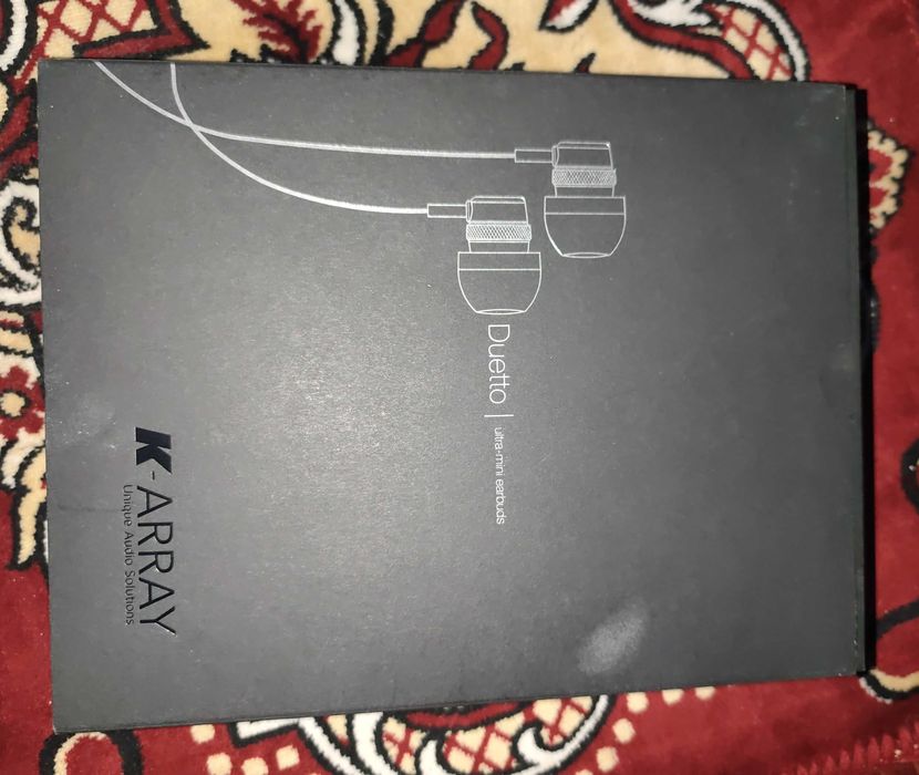 Навушники K-array Duetto-KD6T (1DD)