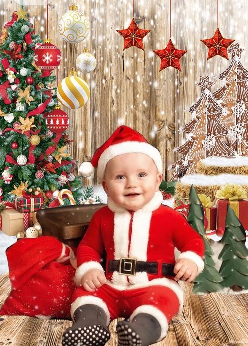 Tło bożonarodzeniowe brokatowa dekoracja