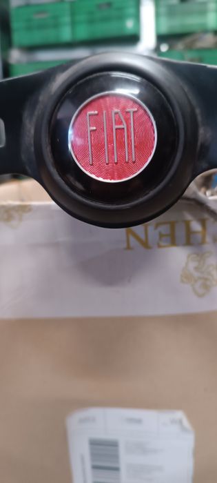 Fiat 500 stary typ fiat 126p pierwsza seria kierownica + przycisk