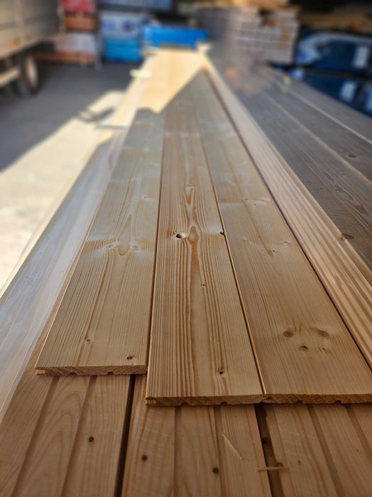 Deska elewacyjna | Faza 18,5x146mm B | podbitka | świerk skandynawski