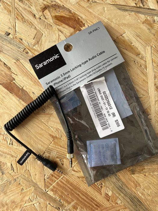 Saramonic SR-PMC 1  Kabel podłącz profesjony mikrofon do Iphone/ ipada