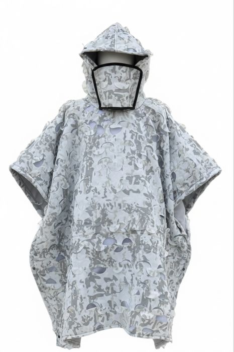 Пончо анти тепловізор зимовий мультикам накидка.