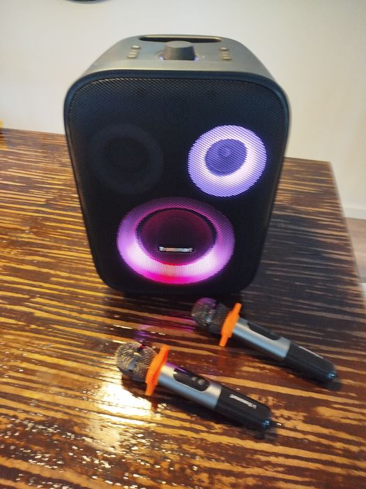 Tromsmart halo 200 karaoke dois microfones