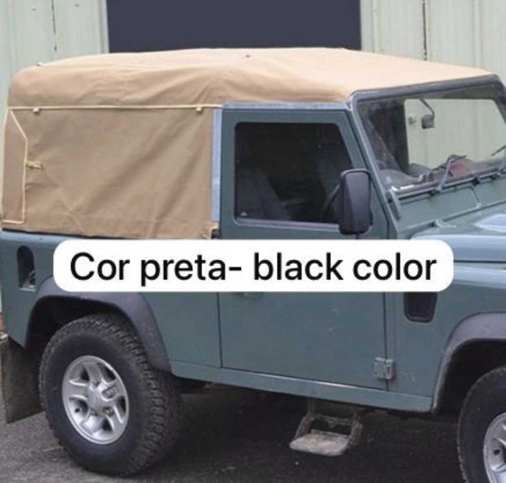 Capota de Lona da marca Exmoor Trim para Defender- NOVA A ESTREAR