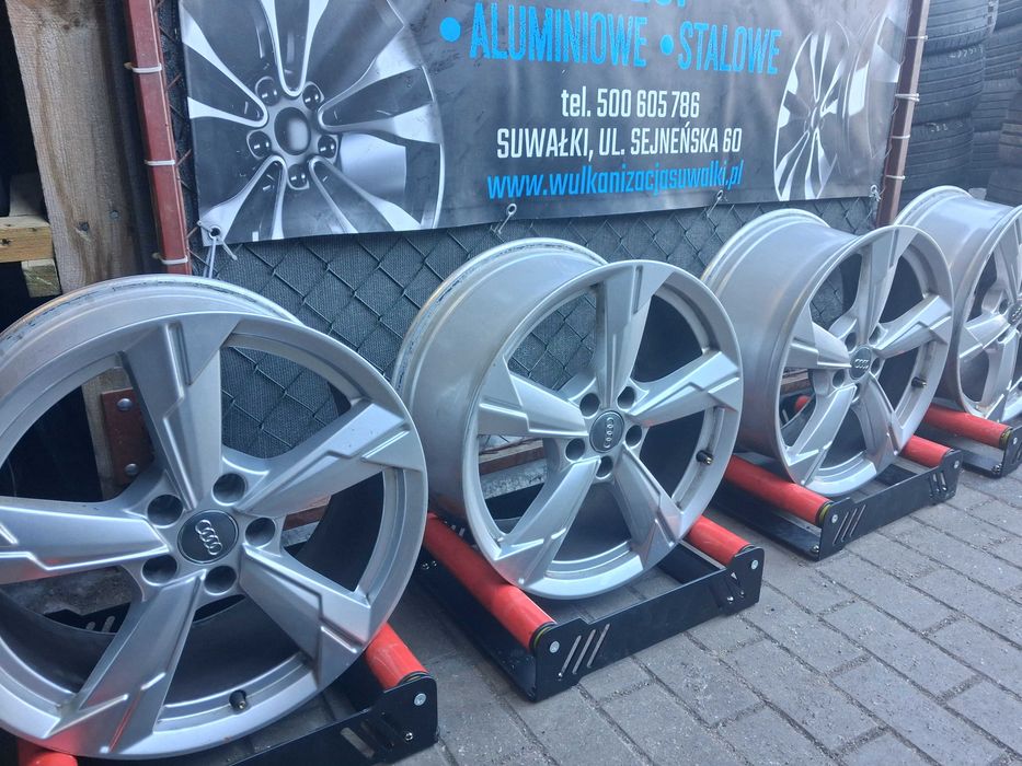 4x felgi alu R18 5x112 Audi A3 A4 A6 Q2 Q3 Q5 Skoda Superb Octavia Vw