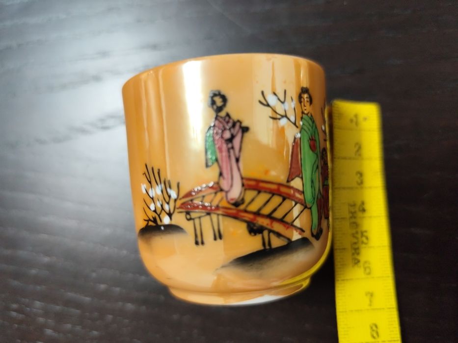 Serviço de Café antigo em Porcelana Japonesa (12 Chávenas)