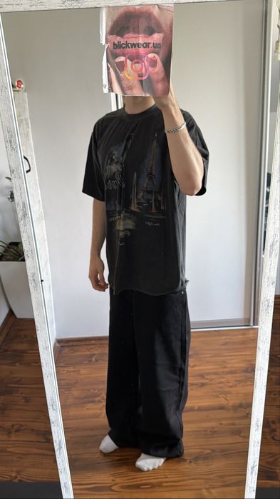 футболка Balenciaga paris statue tee S M L vetements rick owens project fr acne studios