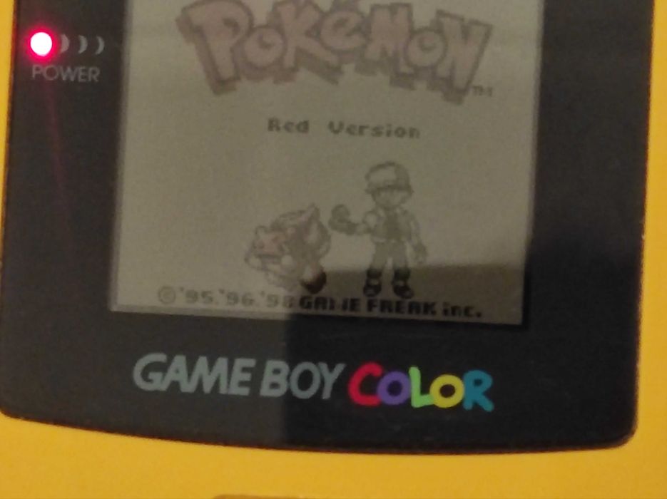 Lote Pokémon Game Boy: Red + Blue + Yellow (originais)