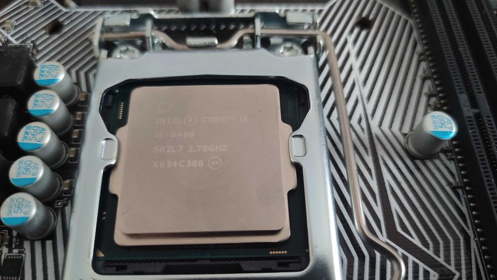 Procesor intel 6400 i5 + Płyta główna + Chłodzenie
