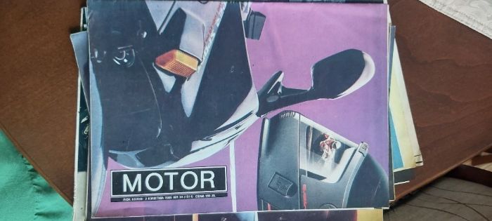 Motor egzemplarz kolekcjonerski 1989