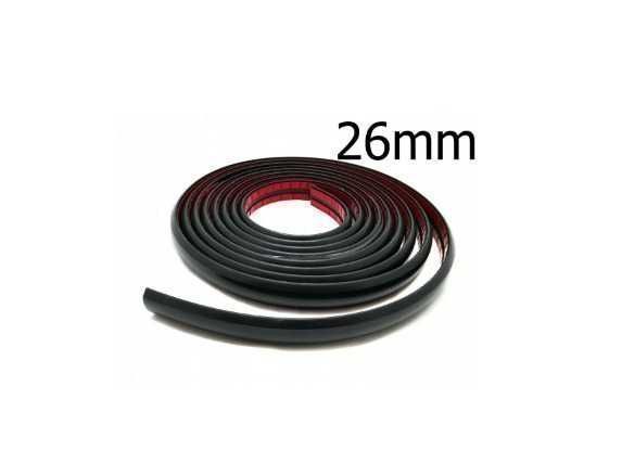Listwa ozdobna boczna 26mm CHROM lub CZARNA 5 metrów do auta
