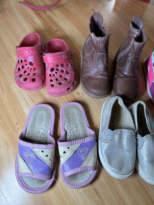 Komplet bucików 24/25 dziewczynka