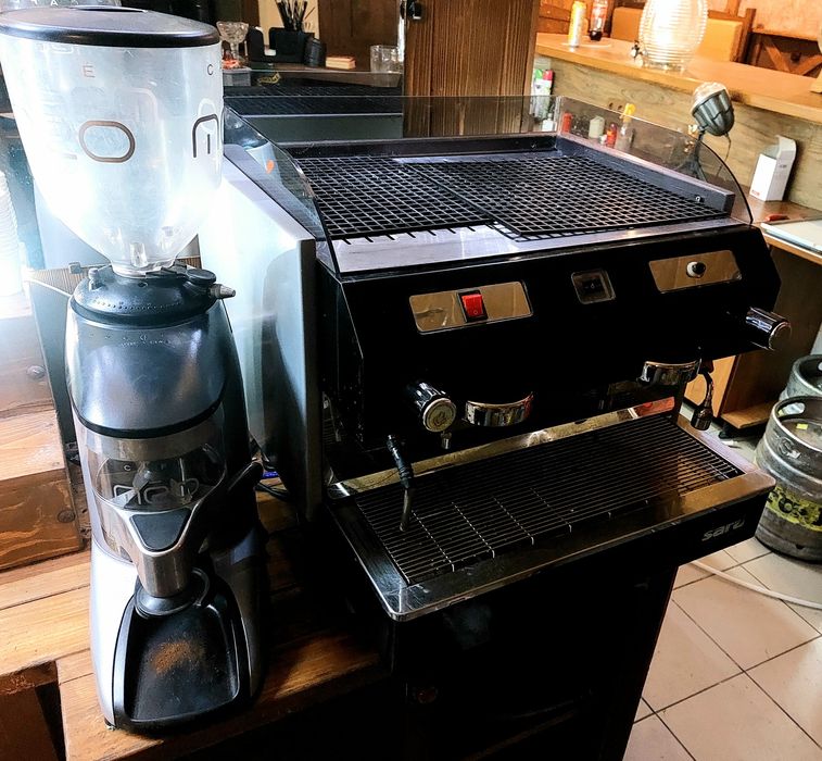Професійний Кавовий апарат Bianchi - sara 2 GR,напівавт і кавомолка