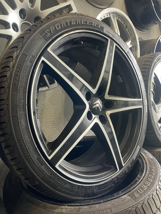 Pack jantes e pneus 19 5x108 Citroen Peugeot