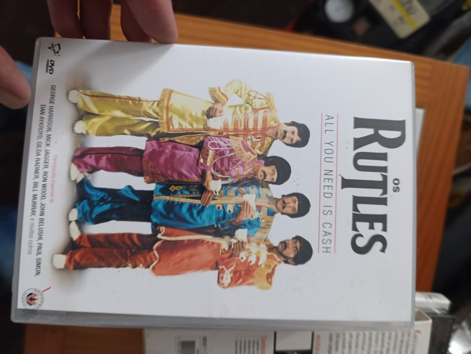 Dvd os rutles all you need is cash