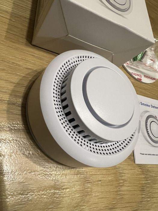 Датчик диму бездродовий Wi-Fi/Zigbee від Tuya, Smart Life