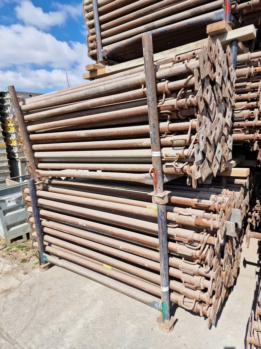 Stemple budowlane podpory sztyce 2.5m szalunki