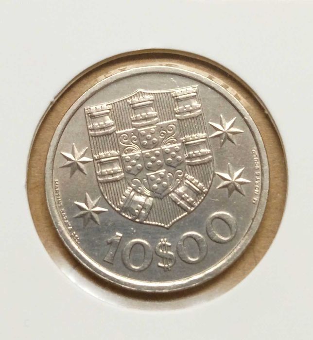 10 escudos de 1973
