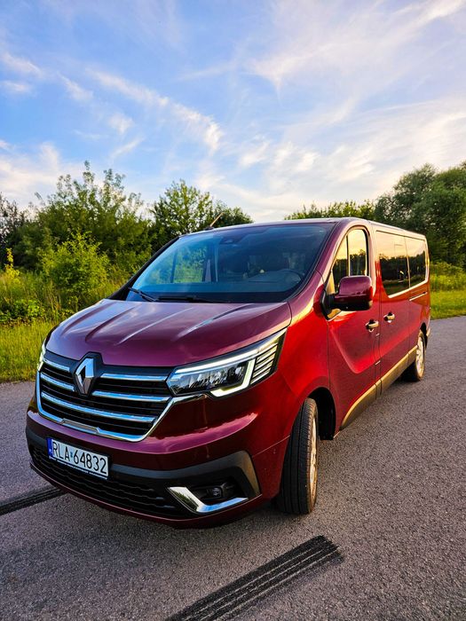 Wynajem Bus 9 osobowy 2024 Renault Trafic LONG Wypożyczalnia  Wesela