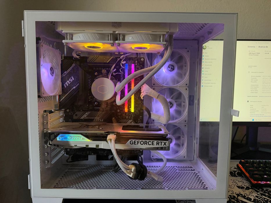Pc gaming R9 7900x RTX 4070 super 32 ram ddr5 possivel trocas