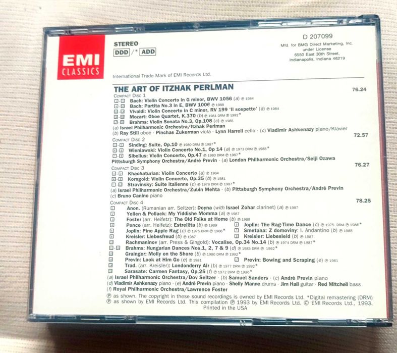 The art off Itzhak Perlman