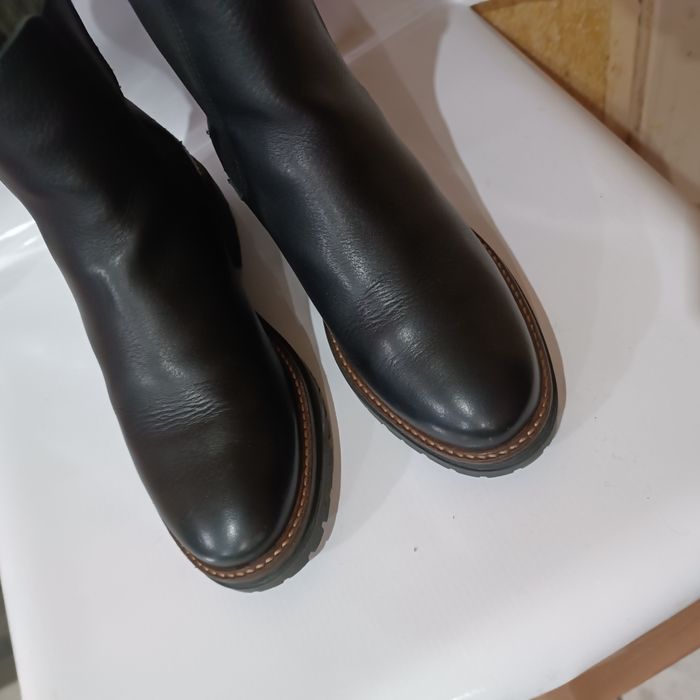 Skórzane Sztyblety Barbour roz,39 elegancja szyk buty