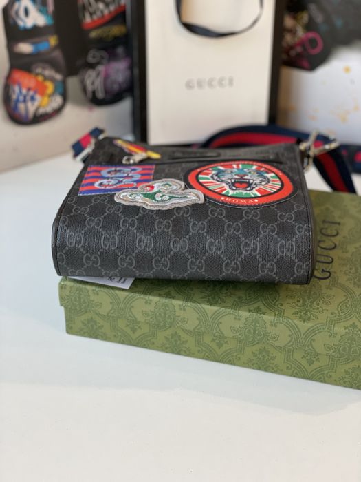 Чоловіча мужская сумка барсетка Gucci Гуччи