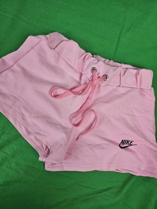Spodenki dresowe krótkie Damskie Bawelniane Premium Nike różowe