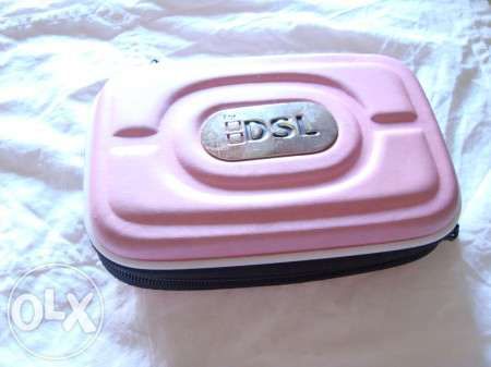Capa proteção Rosa para Nintendo DS