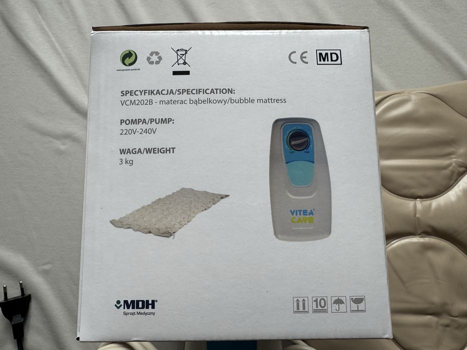Vitea Care Materac przeciwodlezynowy VCM202, prawie nowy