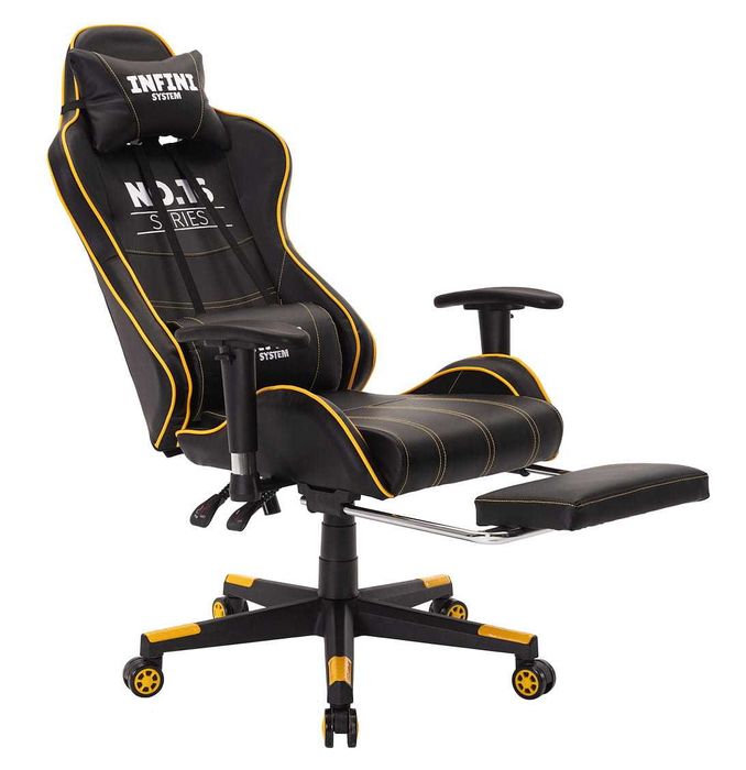 Fotel Gamingowy Infini No.16 Black/yellow