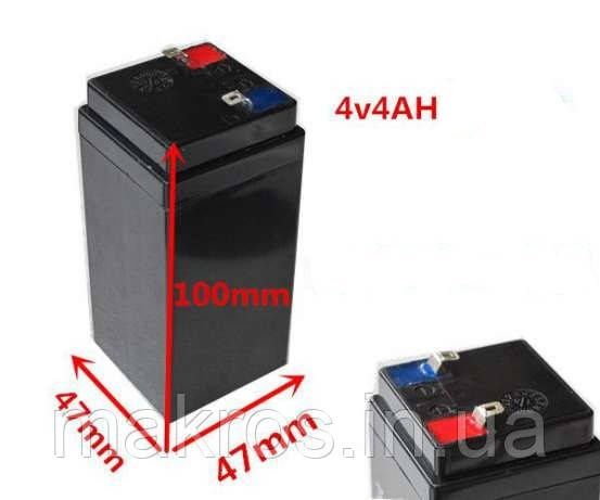 Акумулятор на Ваги Ліхтарик Фонарик 4 V 6 V 4A 4,5A 5A 6A 1,5V 3V