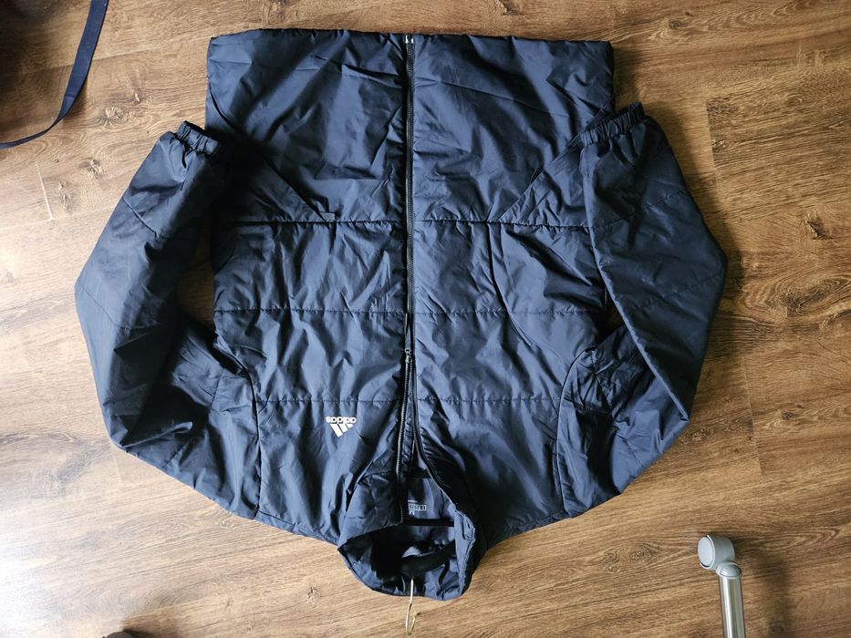 Kurtka przejściówka Adidas r M granatowa szer 56,5×2 dl 70