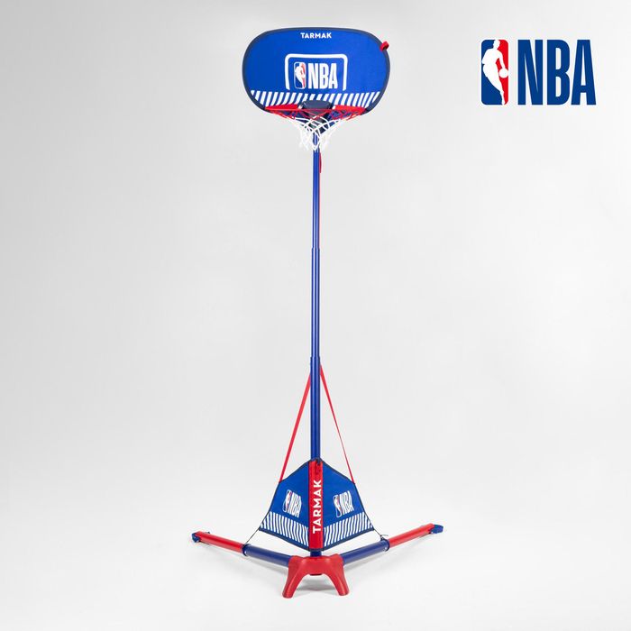 Tabela de Basquetebol com Base Móvel Regulável de 1 m a 1,80 m HOOP