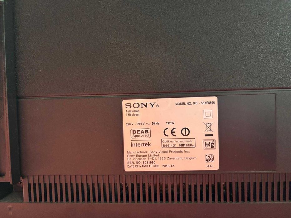 Telewizor Sony Bravia XF85 4K HDR Processor 55 cali