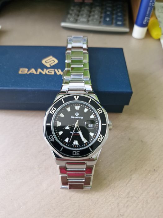 Zegarek kwarcowy nowy stylizowany na Rolex Submariner