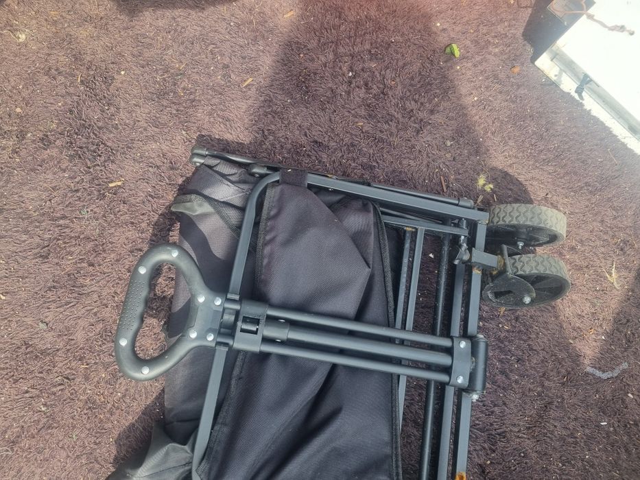 wózek plażowy transportowy na plażę na zakupy używany sprawny