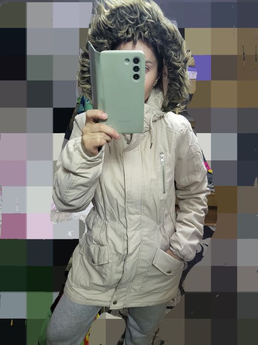 Куртка парка xs можно на s