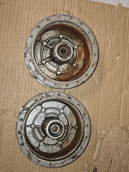 Oryginalne ddr piasty kola kpl simson s50 s51 s53