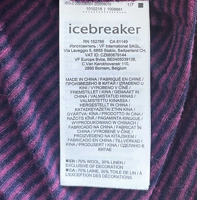 Жіноча футболка Icebreaker merino wool
