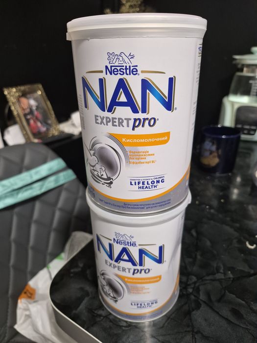 Nan кисломолочный 2 банки
