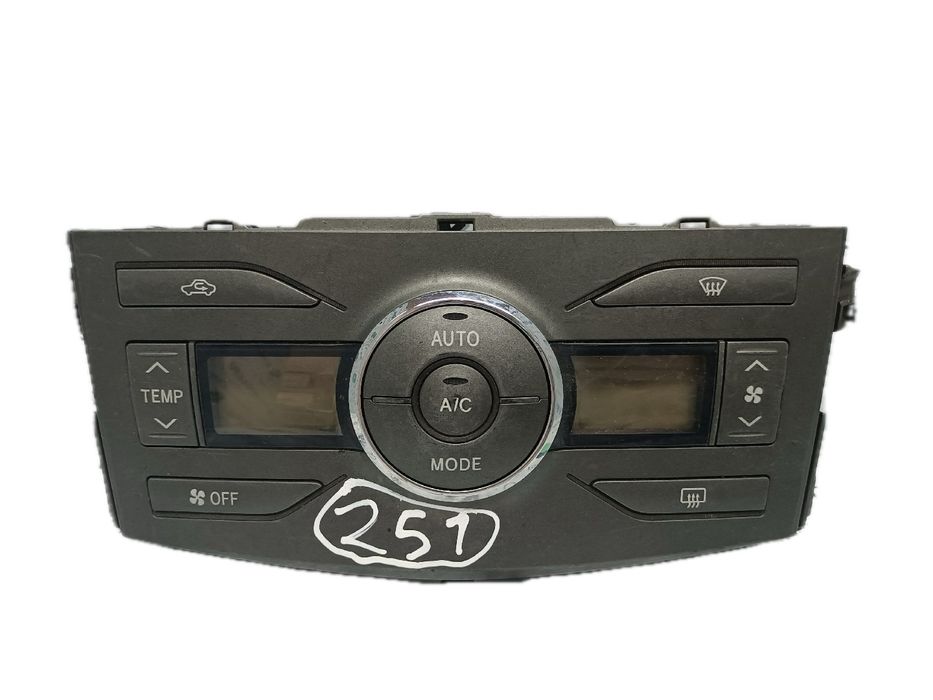 Comando chauffage / sofagem TOYOTA Corolla Sedan (_E15_)