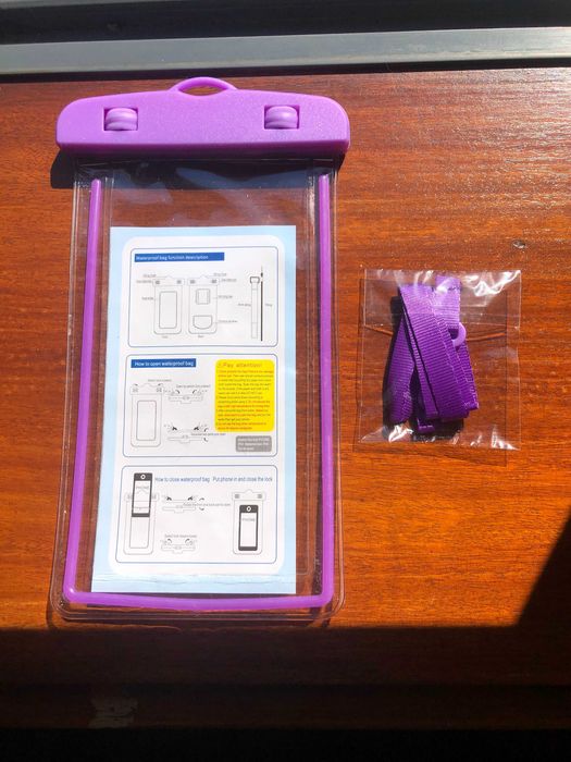 Bolsa para telemóvel à prova de água