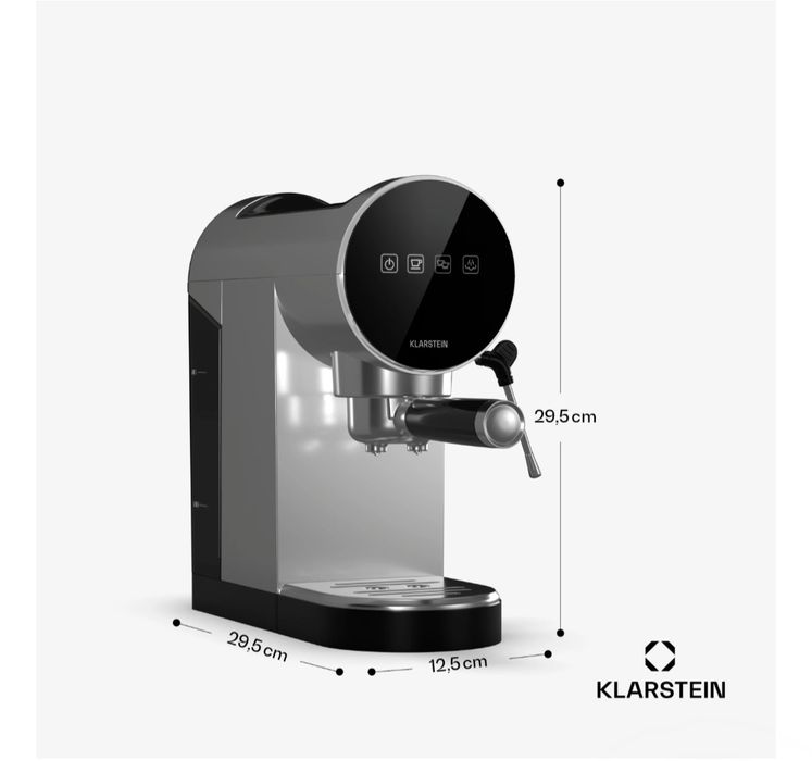 Кофеварка Klarstein Furore 20 бар