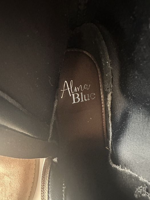 Bootki zamszowe alma en pena roz 37